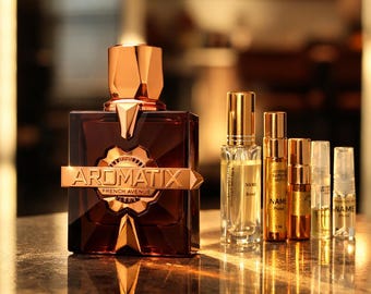 Naughty Dates Perfume Sample • Aromatix x French Avenue • Coffee Honey Amber • Sweet Gourmand Scent