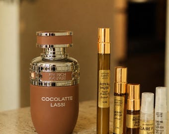 French Avenue Cocolatte Lassi Perfume Decant | Gourmand Chocolate Vanilla Unisex Fragrance Sample