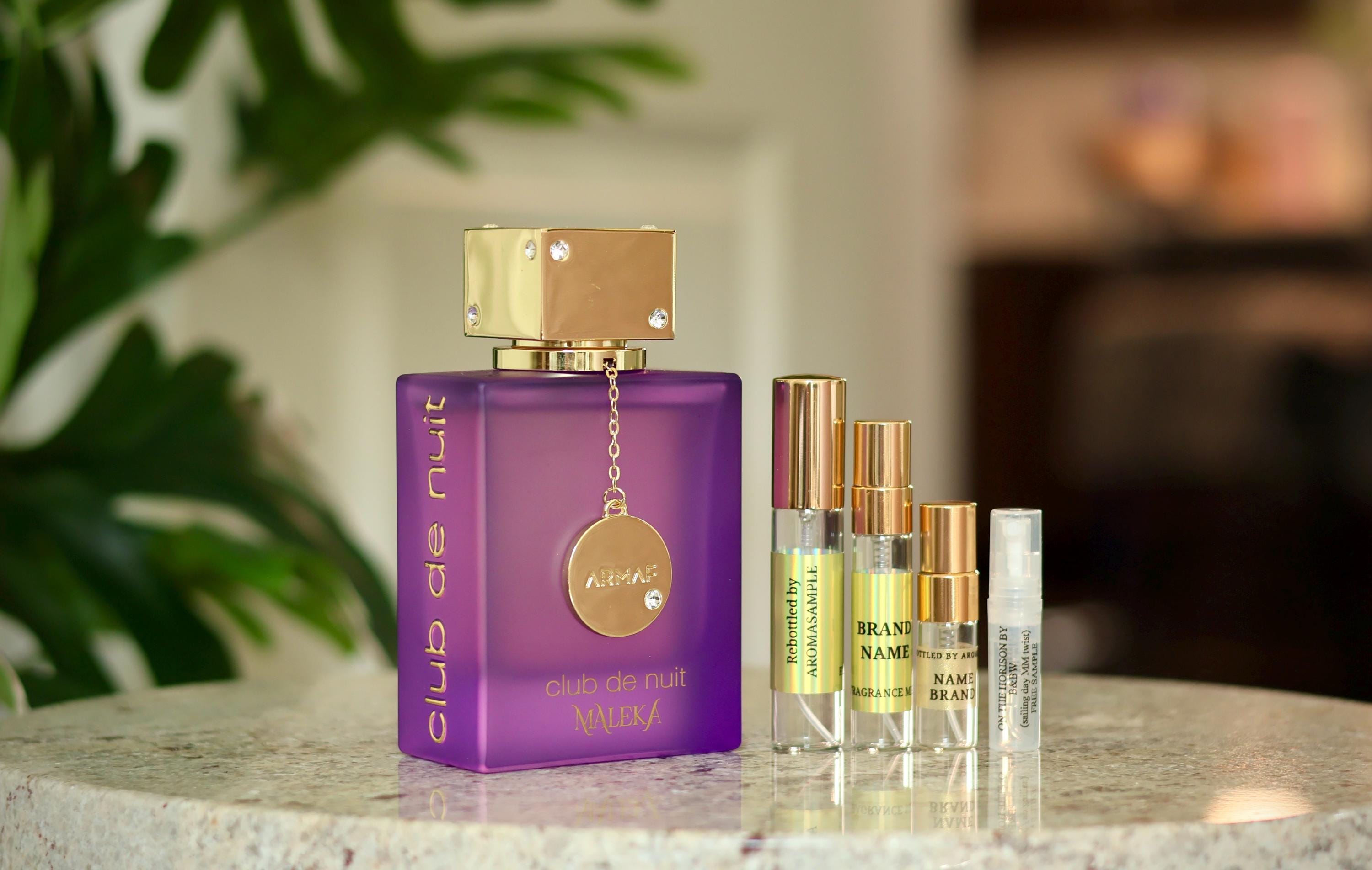 MALEKA Club De Nuit Armaf Perfume Sample 1 ml, 2ml, 3ml, 5ml, 10ml | Middle Eastern Bundle | Gifts for Her/Him | Queen of Silk Twist