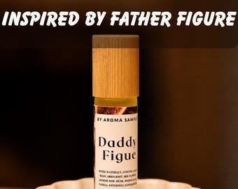 DADDY FIGUE Perfume Oil 10ml | Jojoba, Vitamin E | Father Figure Inspired | Fig Iris Rollerball