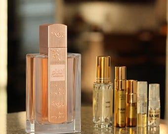 Angham Second Song Perfume Sample • Lattafa Fragrance • Pear Praline Vanilla • Soft Floral Gourmand