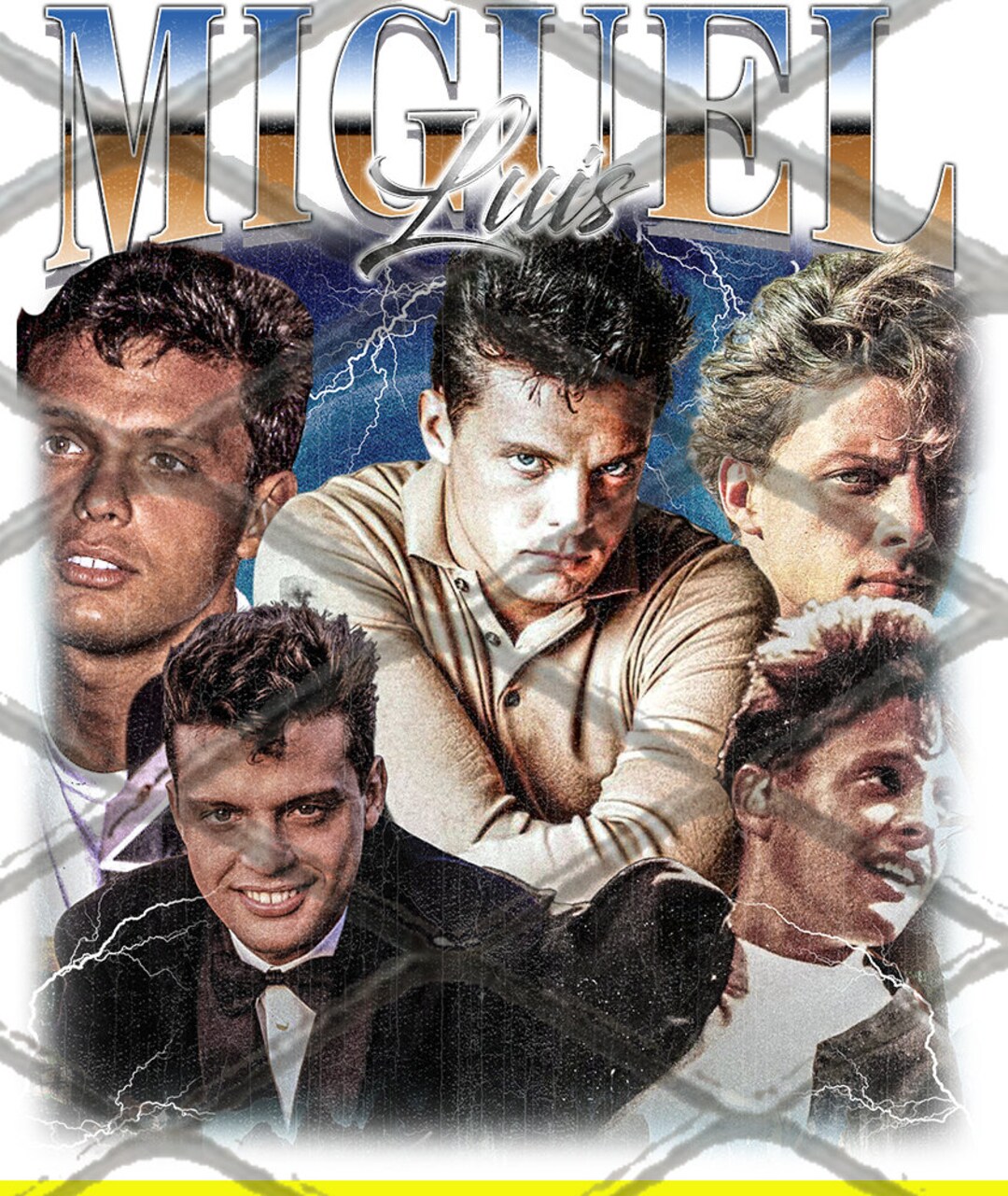 Luis Miguel Tour 2023 PNG Retro Luis Miguel Merch PNG Mexico Etsy