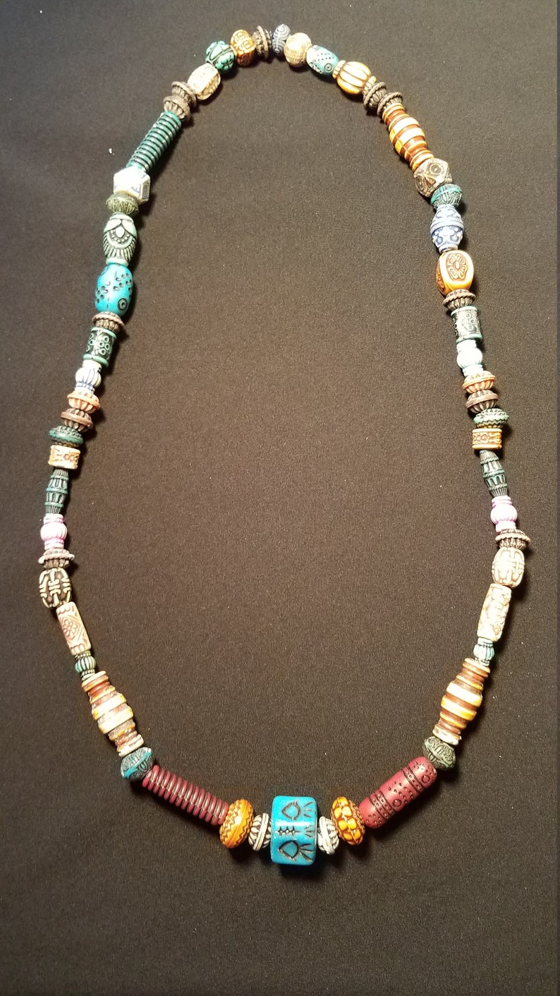 Old Moroccan style beads Necklace