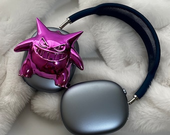 3D Printed Cartoon AirPods Max Attachment / Airpods Cover - Purple Anime