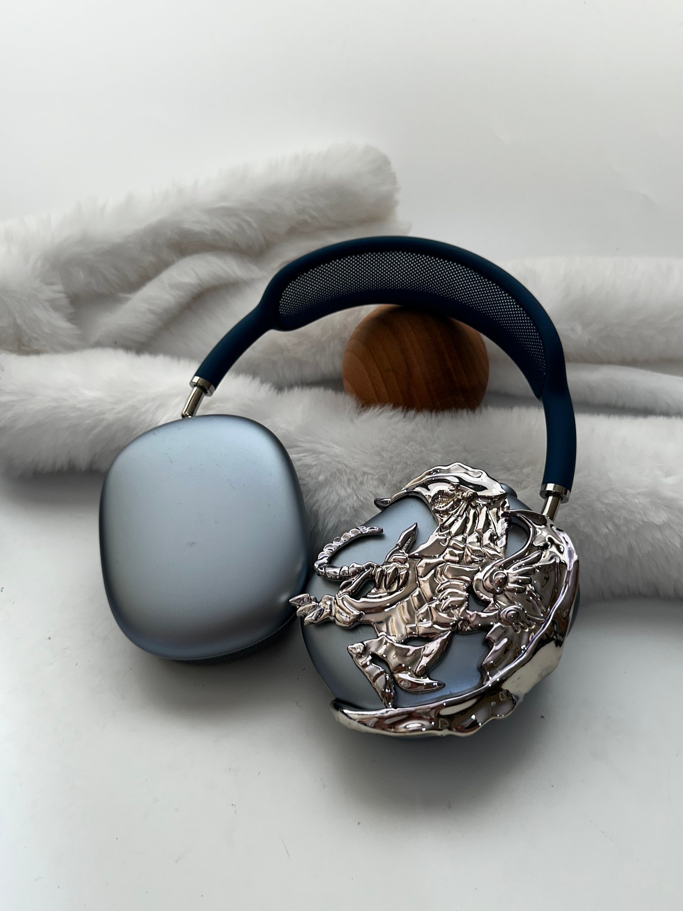 3D Printed Dragon Airpods Max Attachment: Anime Headphones