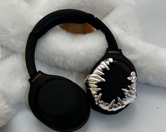 Sony WH-1000XM4 タイガーティース ヘッドホンアタッチメント Sony WH-1000XM4 タイガーティース ヘッドホンアタッチメント