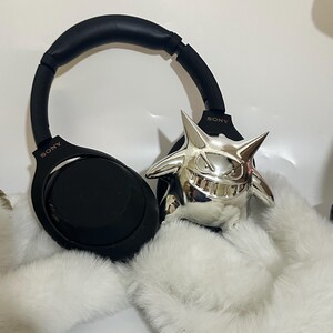 3D Printed Cartoon SONY WH-1000 XM4 / SONY Cover, Headset Case, Headphone Attachment, Shinny Chrome Purple image 14