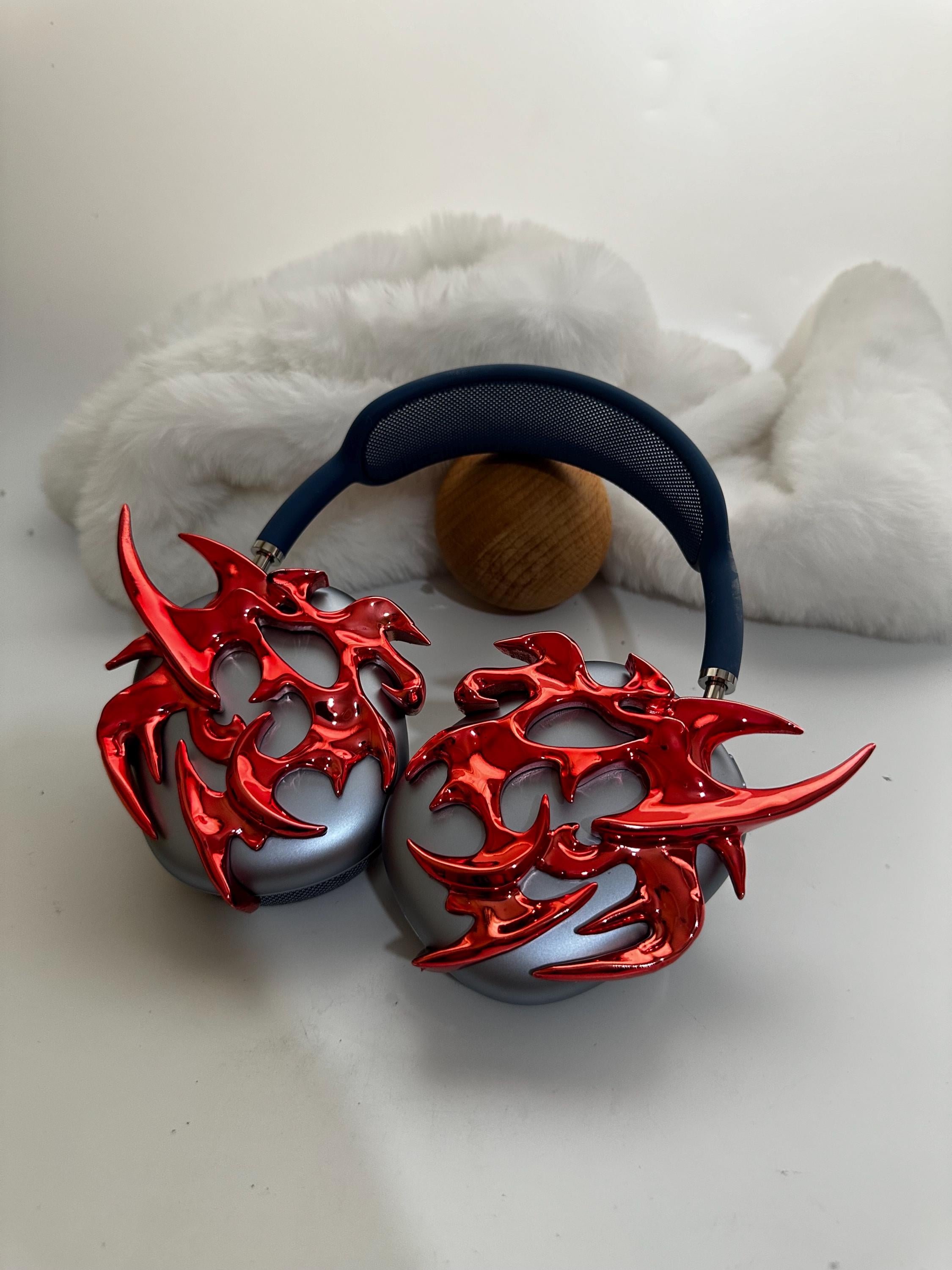 Airpods Max Bumerang Attachment: 3D Printed Resin Headphones