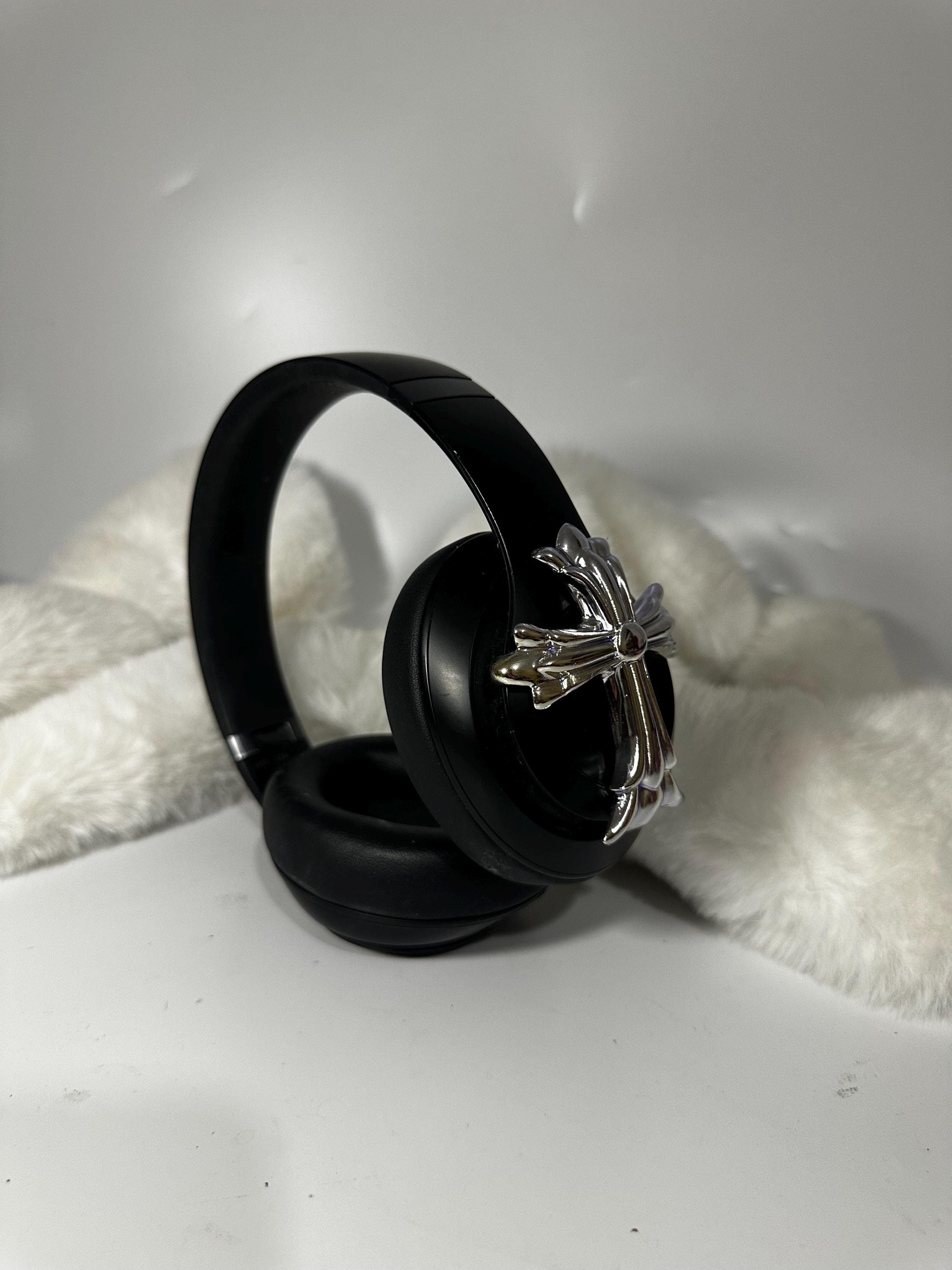 Beats Studio Pro 'pewter Cross' Headphones Attachment: 3D Printed