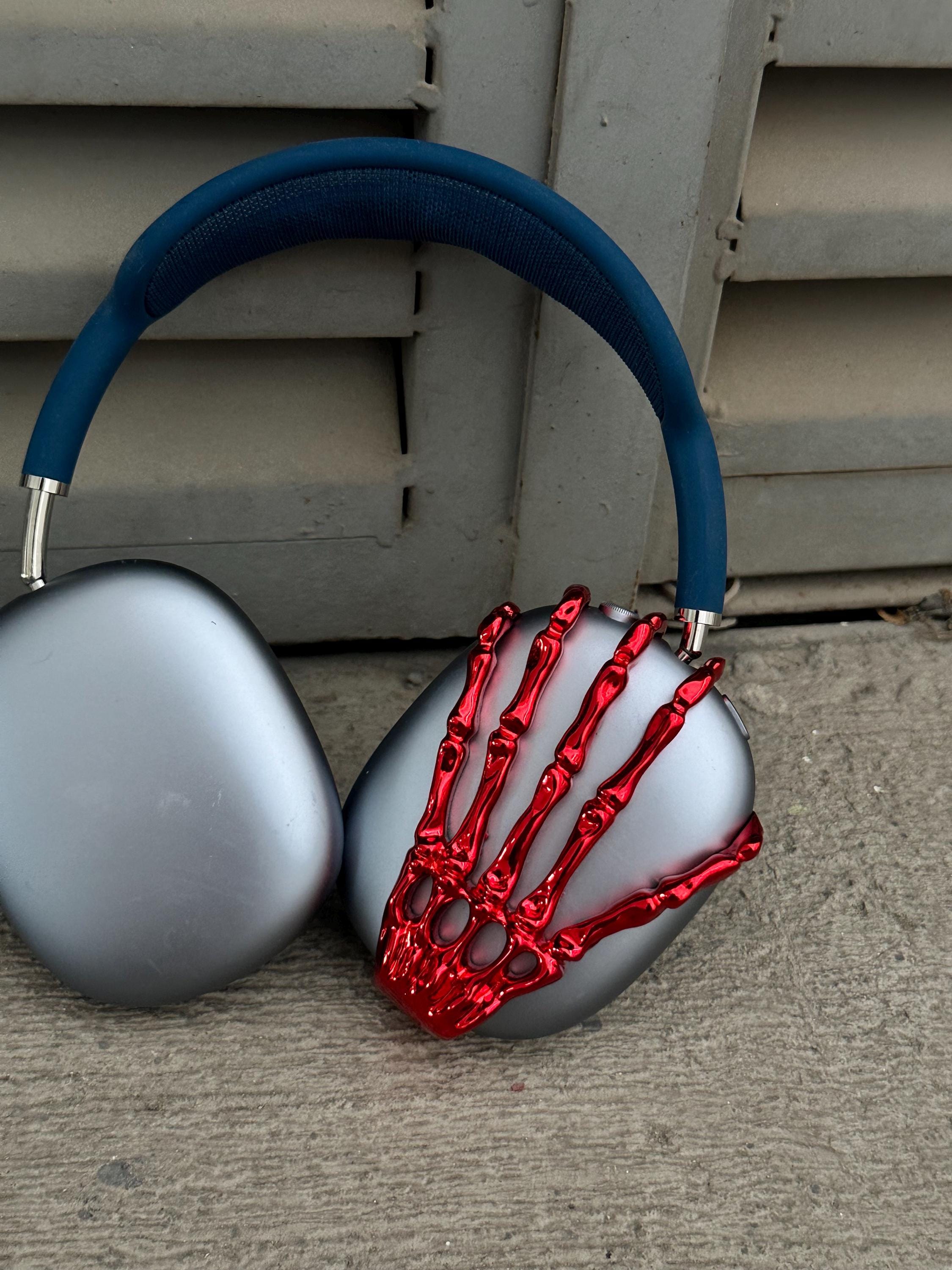 AirPods Max Glossy 'Skeleton Hand' Attachment: 3D Print Resin Cover, Exclusive