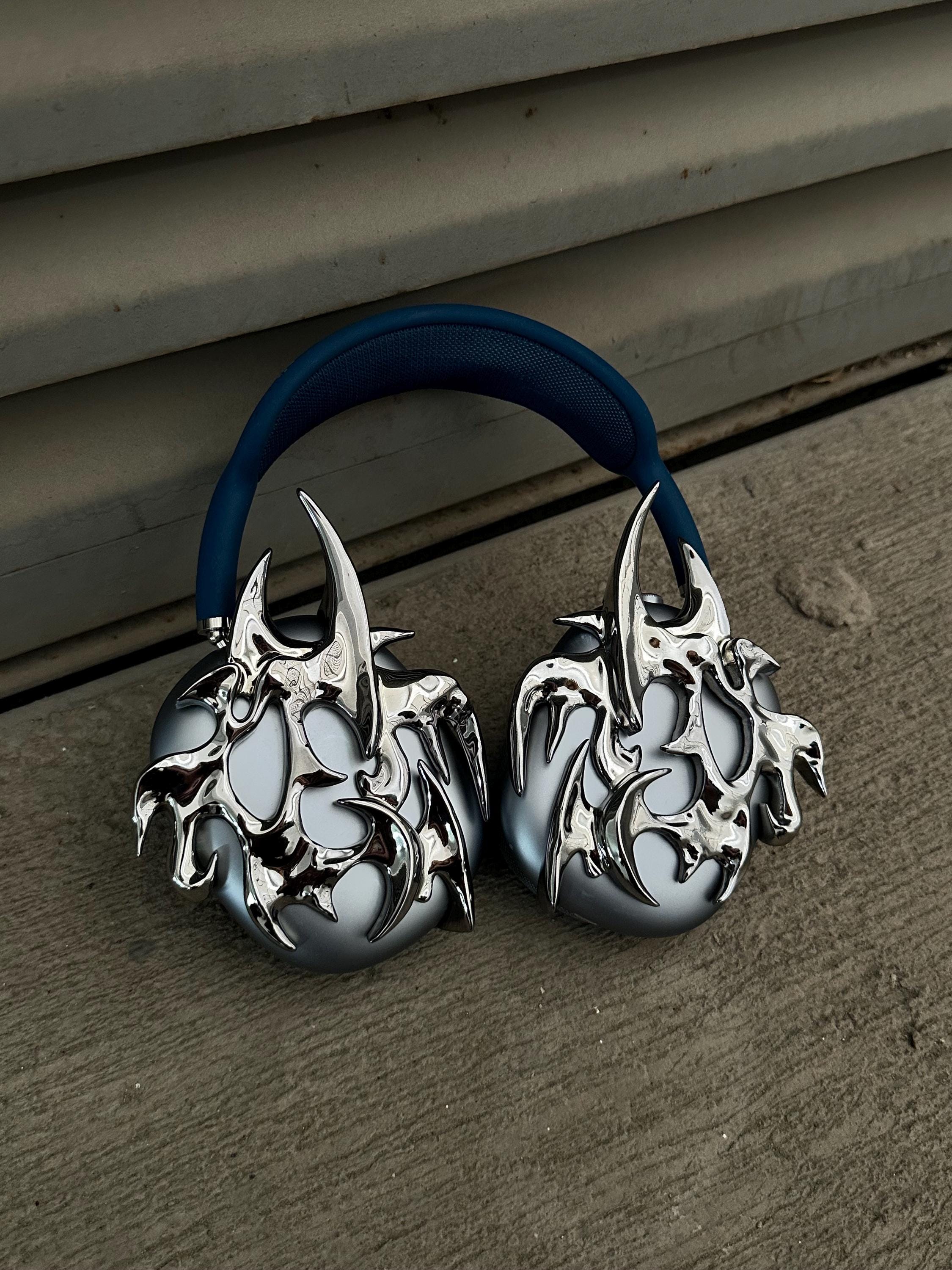 Airpods Max Bumerang Attachment: 3D Printed Resin Headphones