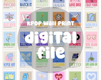 Kpop Wall Print - *ONE* DIGITAL FILE