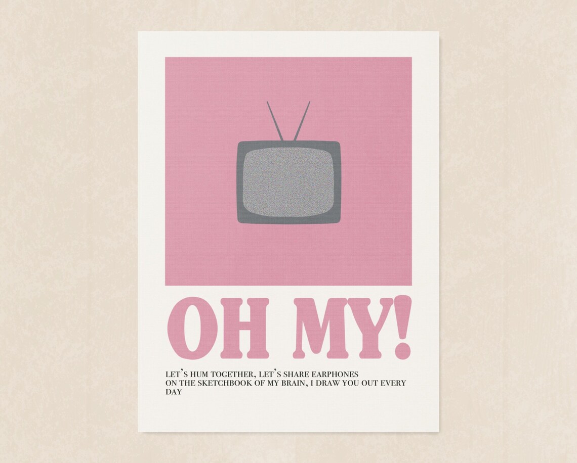 Seventeen oh My Wall Print Aesthetic Kpop Decor - Etsy