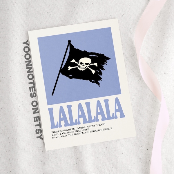 Stray Kids “LALALALA" Wall Print — aesthetic kpop decor