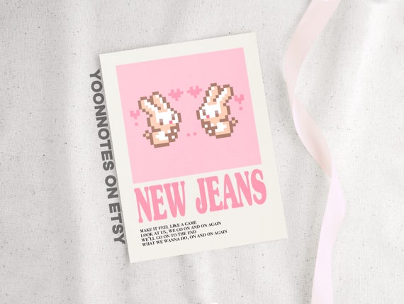 New Jeans Pixel Bunny | Poster