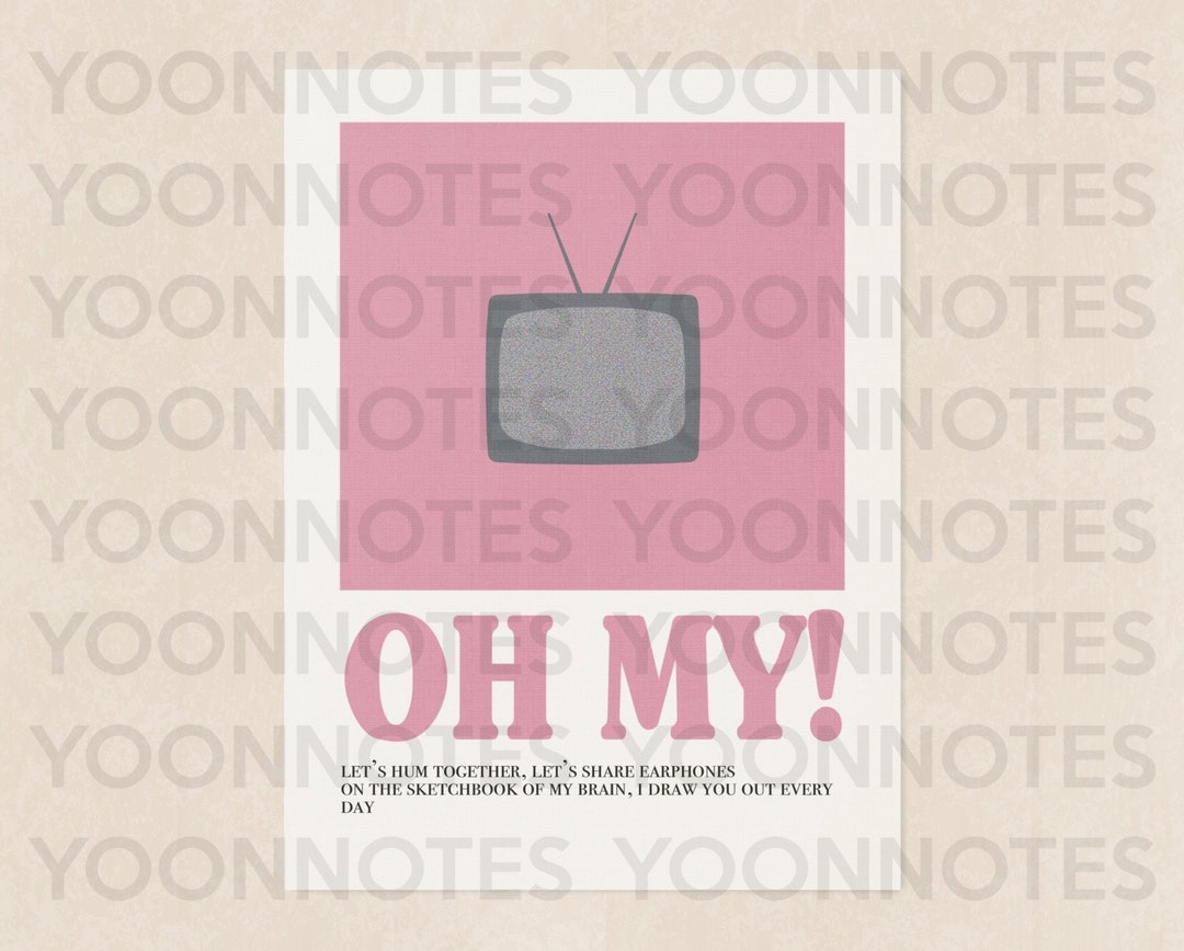 Seventeen oh My Wall Print Aesthetic Kpop Decor - Etsy