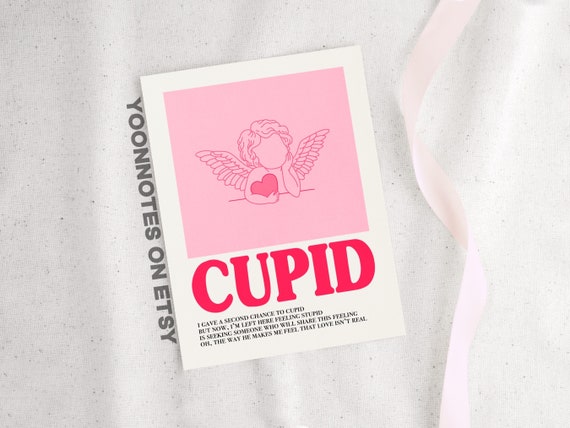 FIFTY FIFTY cupid Wall Print Aesthetic Kpop Decor 