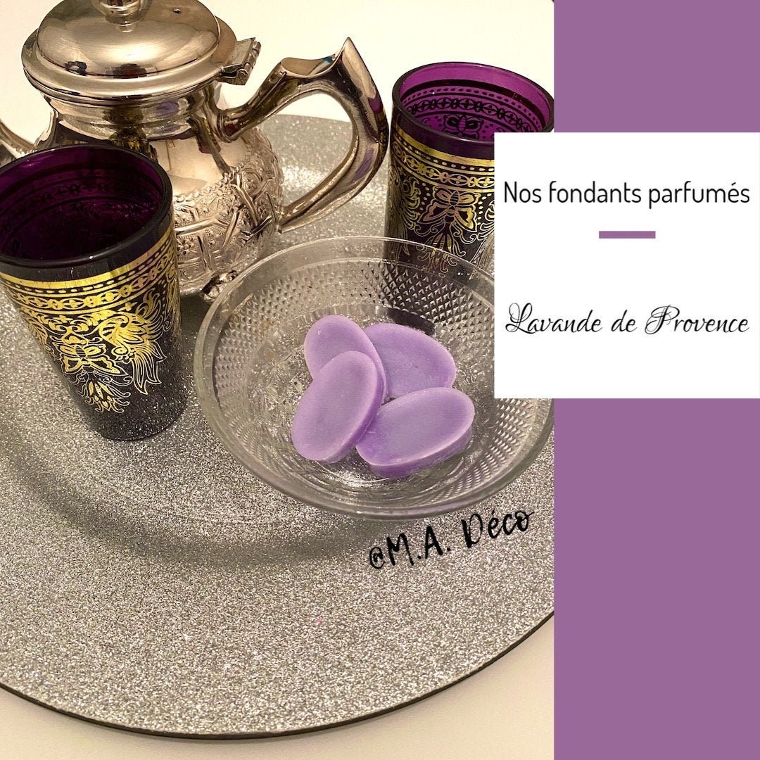 Fondant Parfumé Fait Main Cire Végétale - Lavande de Provence