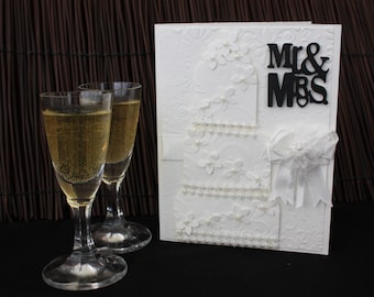 Carte de gâteau de mariage 3D
