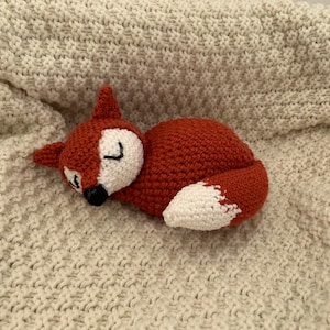 Crochet pattern fox music box
