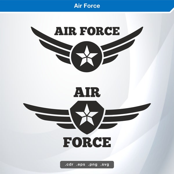 Air Force SVG Digital Vector