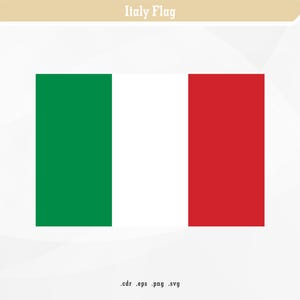 Italy Flag | SVG Digital Vector