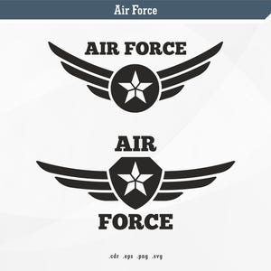 Air Force SVG | Digital Vector