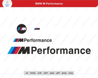2x BMW M Motorsport Logo Stripes Decal Sticker 9x3 cm M3 M5 Z3 Z4 X5 M Series 2 
