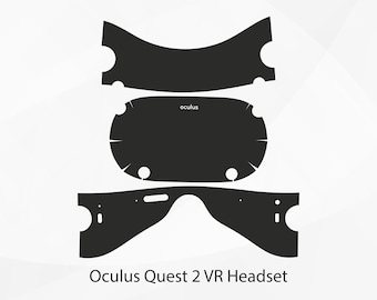 OculusQuest 2 Skin Vorlage | VR-Headset Wrap Schnittdatei | Sofort Download