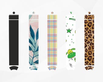 Apple Pencil 1e generatie | Digitale SVG-skin-sjabloon