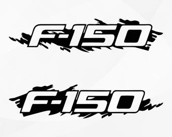 F150 Truck Vector Cricut Silhouette File Ai Svg Pdf Eps Dxf Jpeg Png Etsy