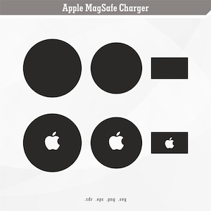 Apple MagSafe Charger A2384 | SVG Digital Skin Template