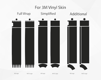 Apple Pencil USB-C Skin Vorlage Schnittdatei SVG, DXF