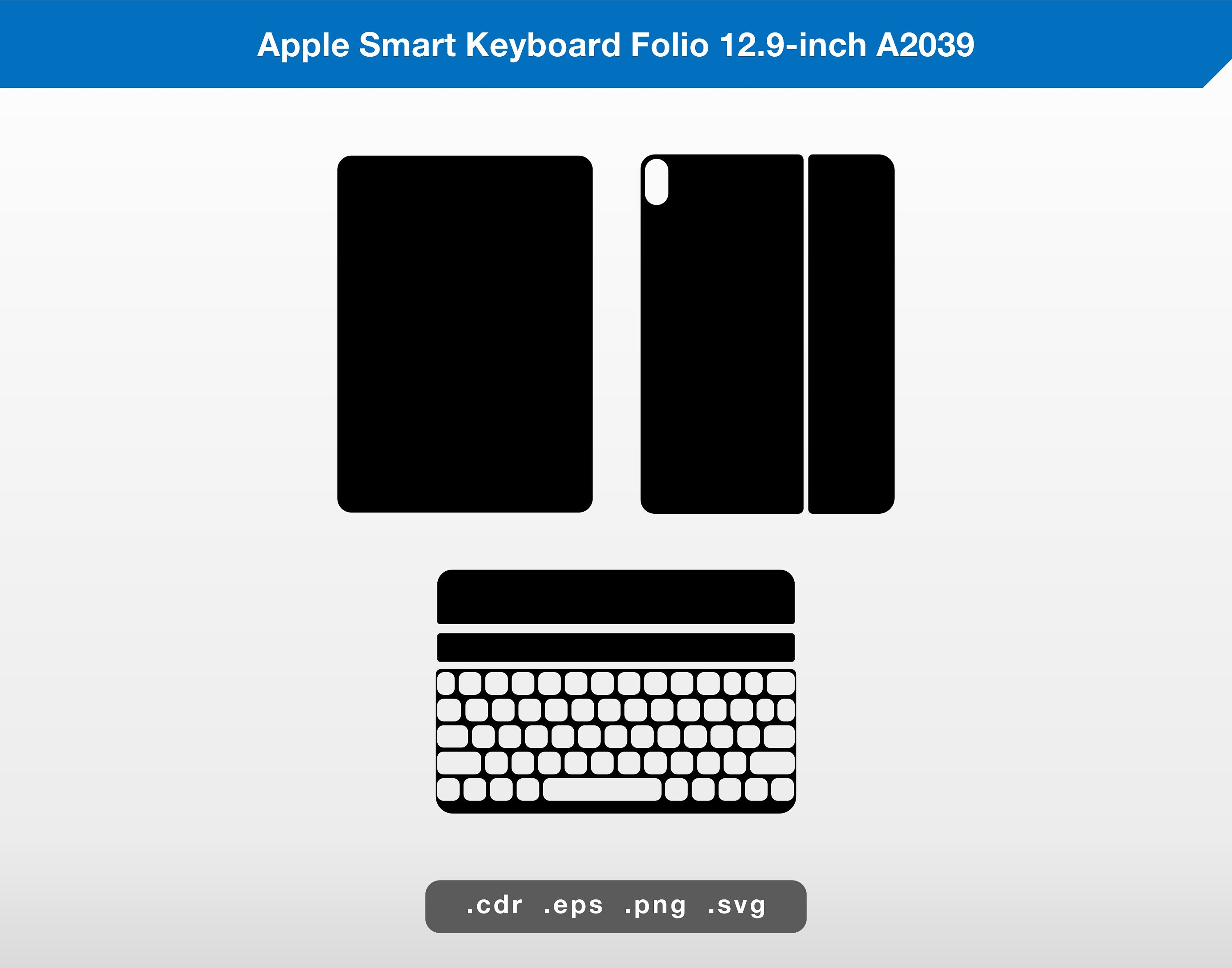 Apple Smart Keyboard Folio 12.9-inch for Ipad Pro A2039 - Etsy