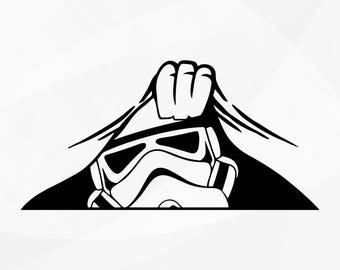 Stormtrooper späht SVG | Digitaler Vektor