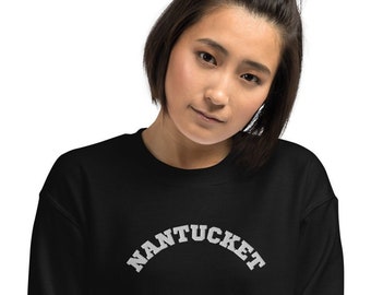 Sudadera unisex Nantucket bordada