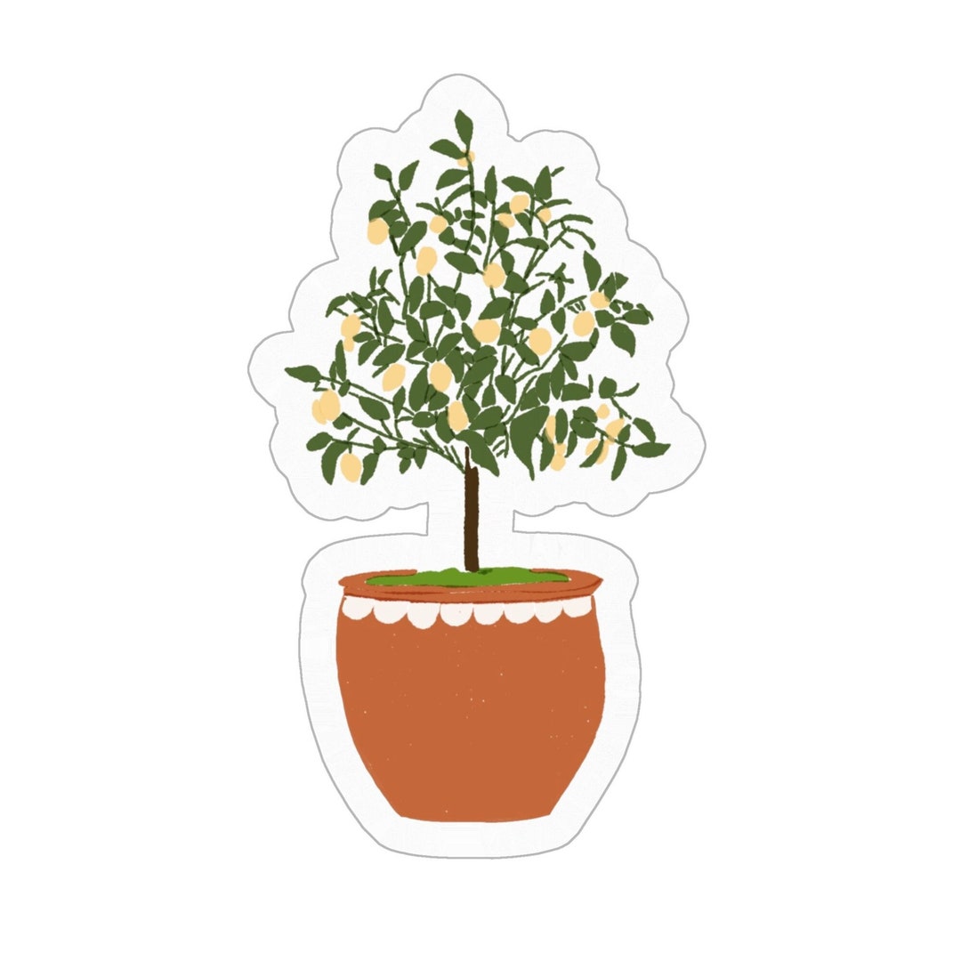 Lemon Tree Kiss Cut Stickers - 3