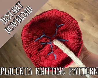 Knit Placenta Pattern Instant Download Testing Phase Please Read Description