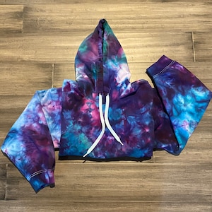 Mermaid Sweatshirt,Ice Dyed,Ice Dye Hoodie, Custom Sweatshirt, Tie Dye Sweatshirt, Trendy Sweatshirt,Sweatshirt for Women,Sweatshirt for Men