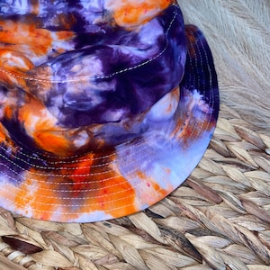 Orange Tye Dye Hat - Etsy