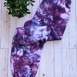 Ice Dye Sweatpants, Purple Sweatpants, Sweatpants for women, Sweatpants for men, Custom Sweatpants, Unique Gifts, Trendy Clothes, Ice Dyed