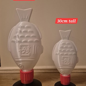 40cm / 30cm Soy Sauce Fish Lamp - 2 unique fin designs to choose from! image 4