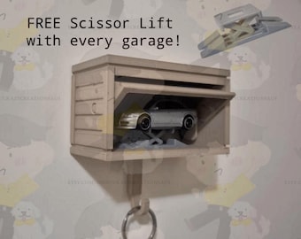 Custom Hot Wheels Garage Key Holder: 3D Printed Car Key Hook