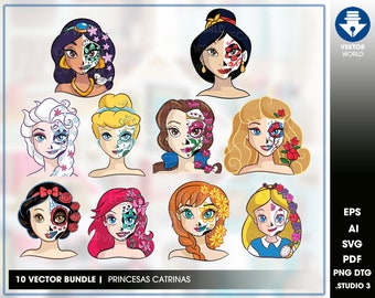 Download Sugar Skull Princess Etsy