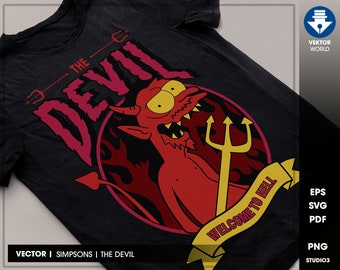 Vector Simpsons Etsy