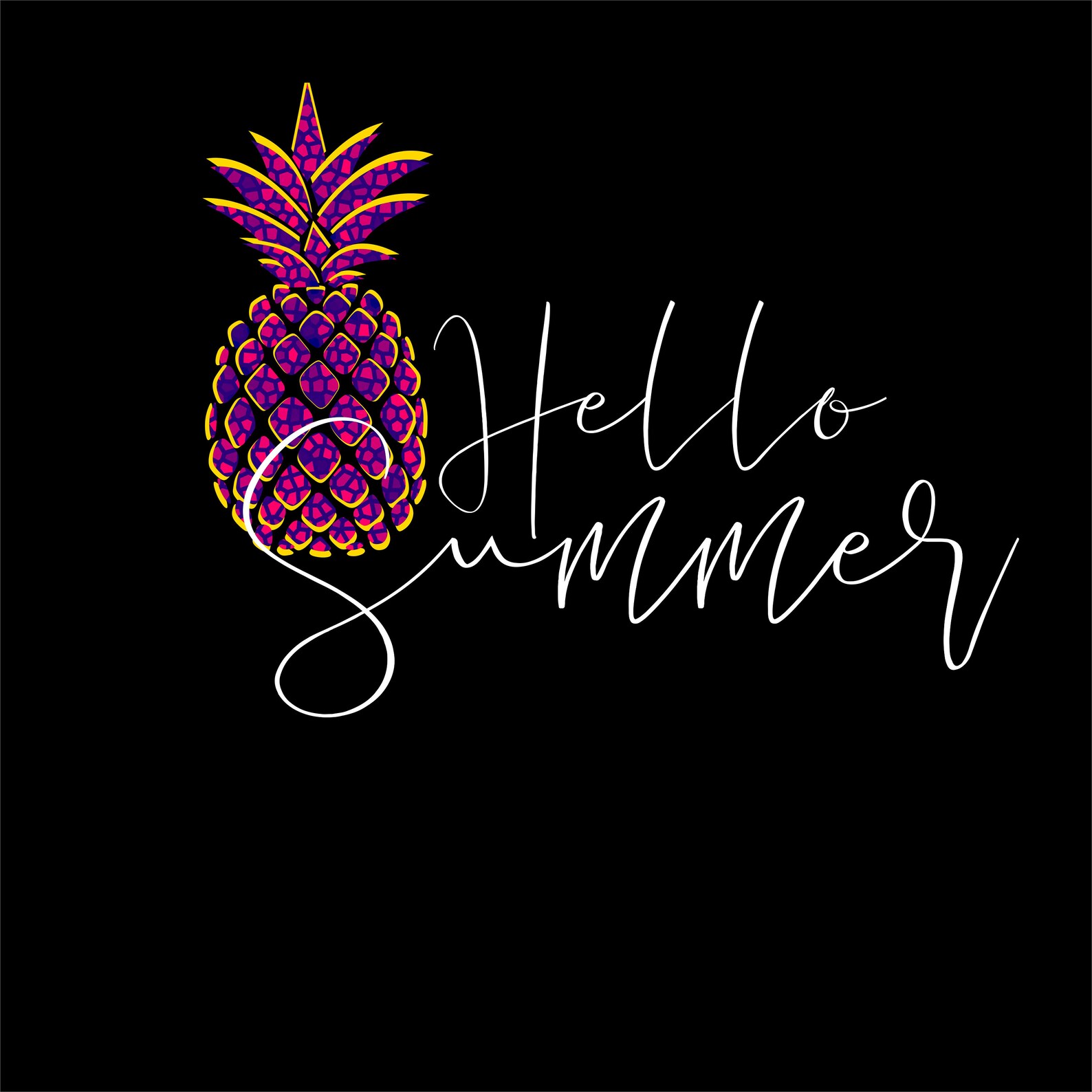 Download Pineapple svg Summer svg Summer quotes svg files Instant | Etsy