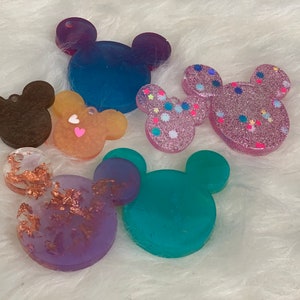 Mickey Mouse Resin Molds, Resin Keychain Mold, Resin Necklace Mold, Mickey Resin  Mold, Kawaii Resin Mold, Resin Mickey Mold, Keychain Mold 