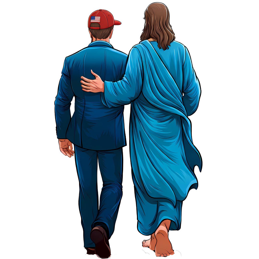 Charlie Kirk PNG Walking With Jesus Clipart - Etsy UK
