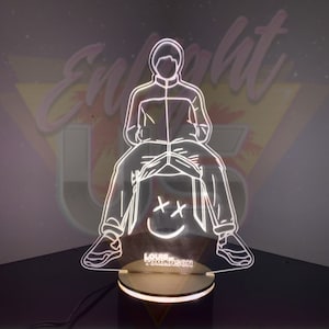 Lampara LED 3D Louis Tomlinson: Walls