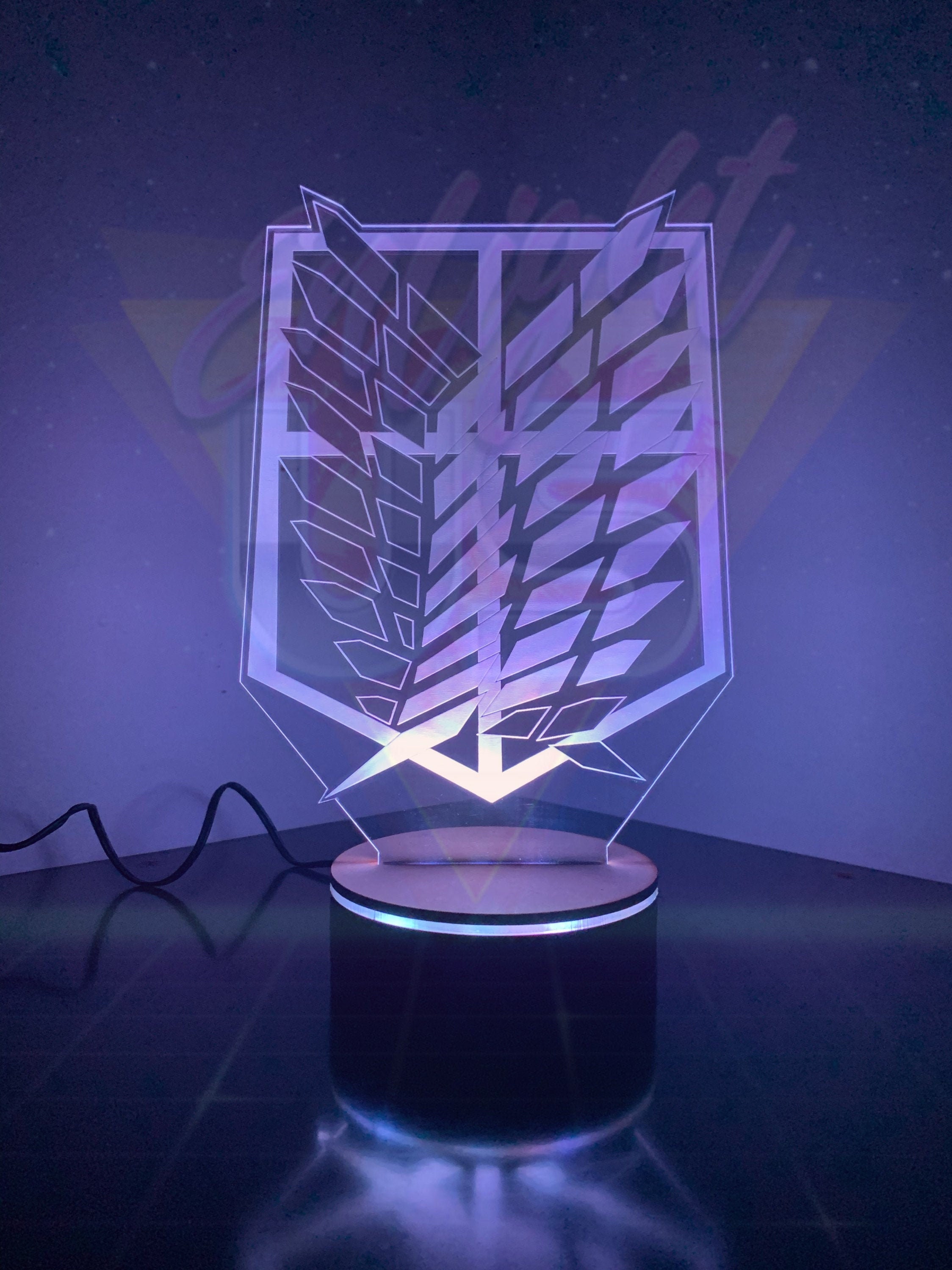 Attack on titan led light hotsell